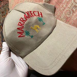 Marrakech Morocco tourist baseball cap
